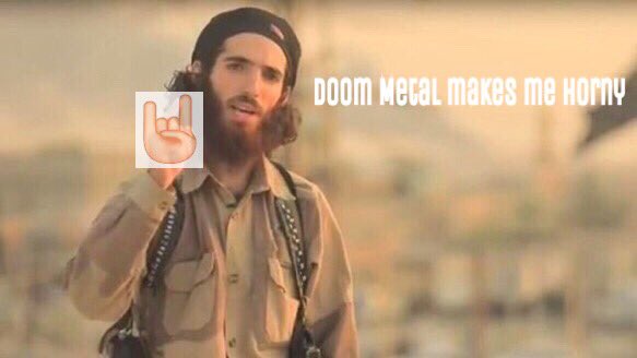 helevornband's tweet image. Hate DAESH, love Doom Metal