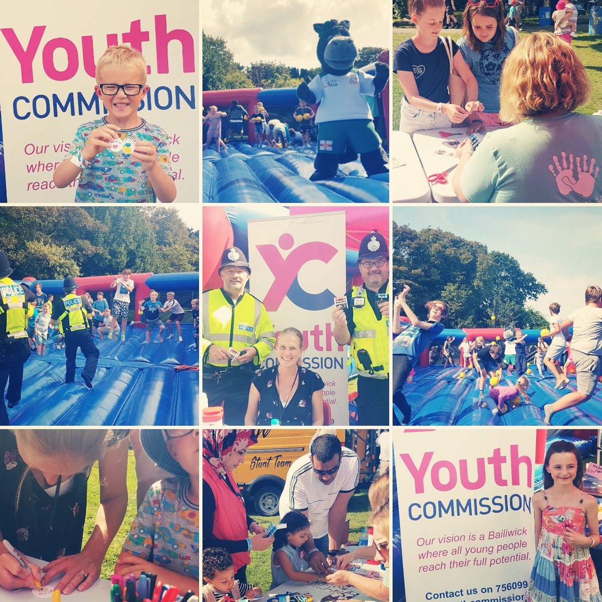 YouthCommGsyAld's tweet photo. What a brilliant day at #Guernsey's #NorthShow!
We had a #MultiSportsArena, #TrashToTreasure workshop and badge maker on offer. Lots of fun! https://t.co/4PnEatcdY1