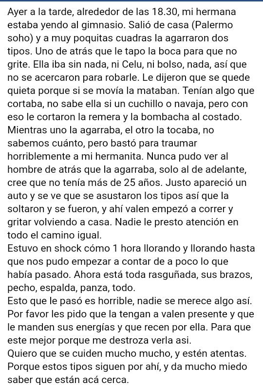 notmorita's tweet image. POR FAVOR DIFUNDIR! LE PASO A UNA CONOCIDA.