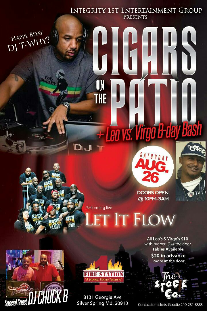 Firestation_one's tweet photo. CIGAR ON THE PATION GOING DOWN AUGUST 26th 10pm-3am. BE THERE!!!! https://t.co/9ShS4RGsvg