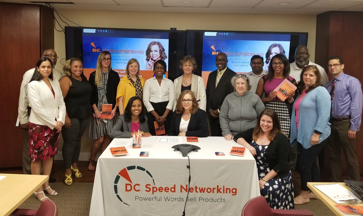 IAmCyMartin's tweet photo. #DCSPEEDNETWORKING
I Am Grateful...VA corporate team and the TX and FL teams, learned my 5-Step Speed Networking Method today. Great energy https://t.co/H5ZiDwsmbJ