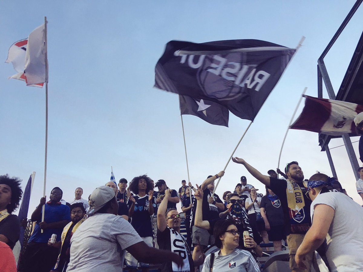 OCSRaleigh's tweet photo. Only a few days til NCFC is home against the Cosmos on Saturday. Get in and support the club! https://t.co/wgSE2Ksi55
