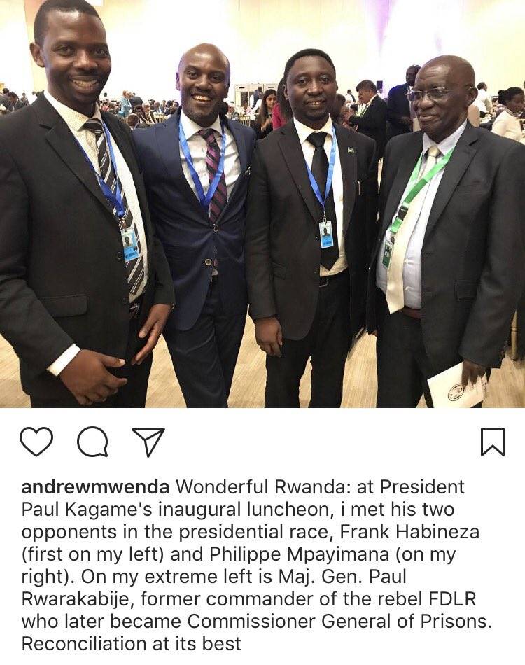 mwibenit's tweet photo. This is #Rwandanization!!!after elections, opponents chills together and life continues without any conflict! @GovernanceRw https://t.co/LsFBrvcFLt