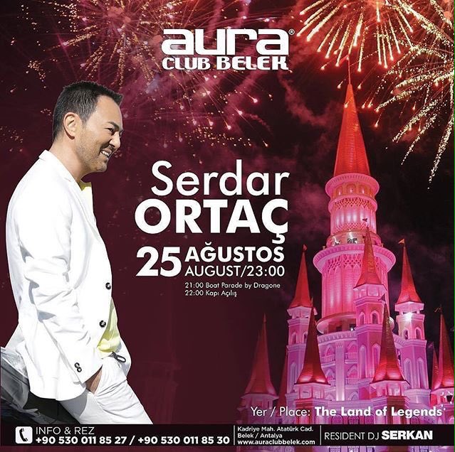 antalyaactivity's tweet photo. 📌SERDAR ORTAÇ
📆25 AĞUSTOS 2017
⏱23:00
📍The Land Of Legends Theme Park
💳 @biletix 
.
.
. #serdarortac @Serdarortacs @antalyactivity https://t.co/DjafMIpxH9