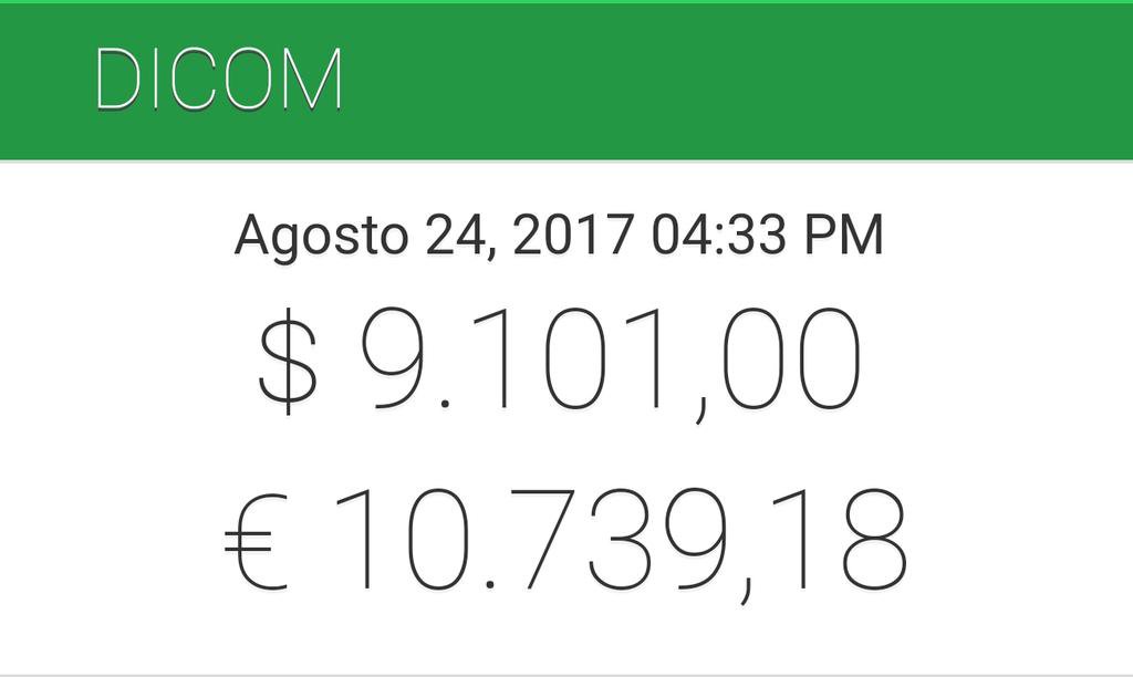 DolarToday's tweet photo. Bs.9101 Así cerró la última subasta Dicom para personas naturales https://t.co/DE5wNCNrnl