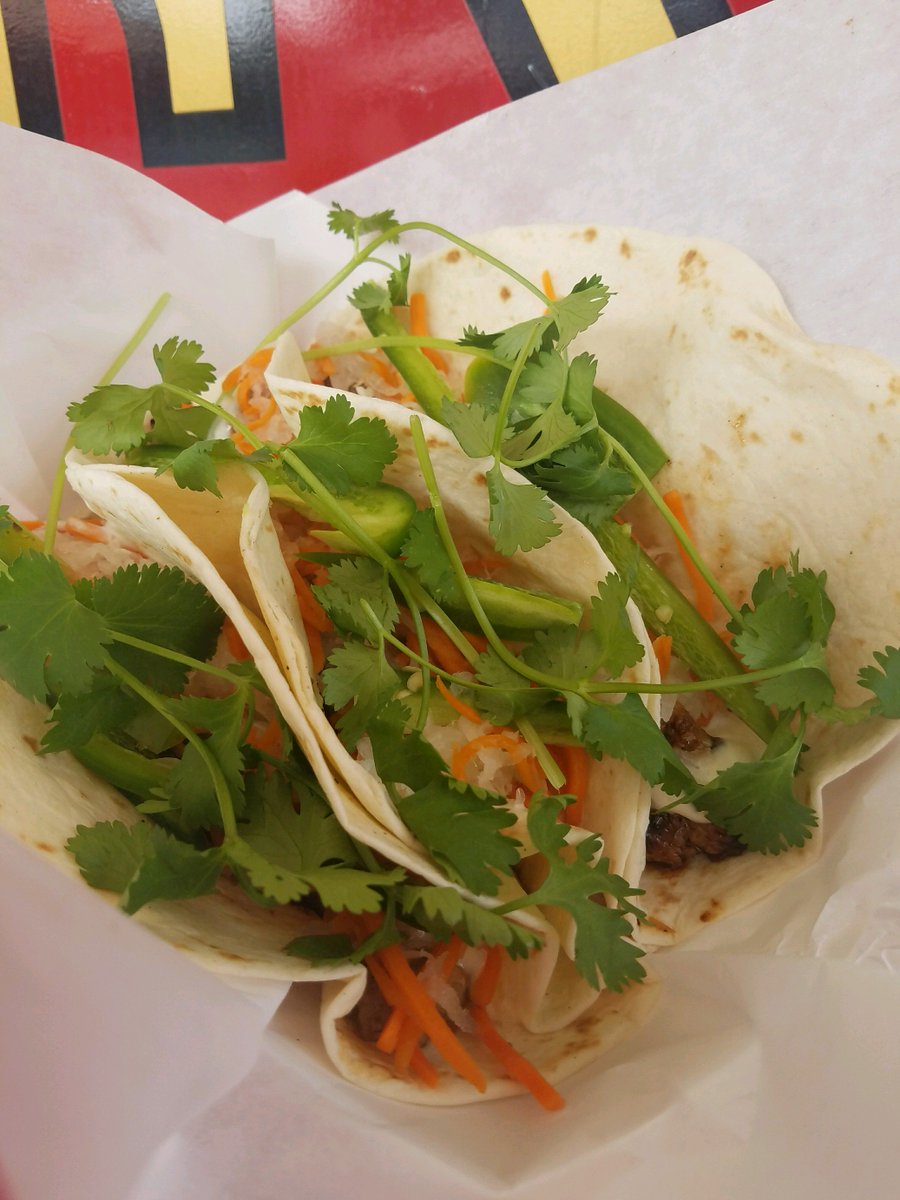 jwboatyard's tweet photo. Dine Al Fresco and enjoy today’s feature... Banh Mi Tacos https://t.co/CyFTXQR5Th