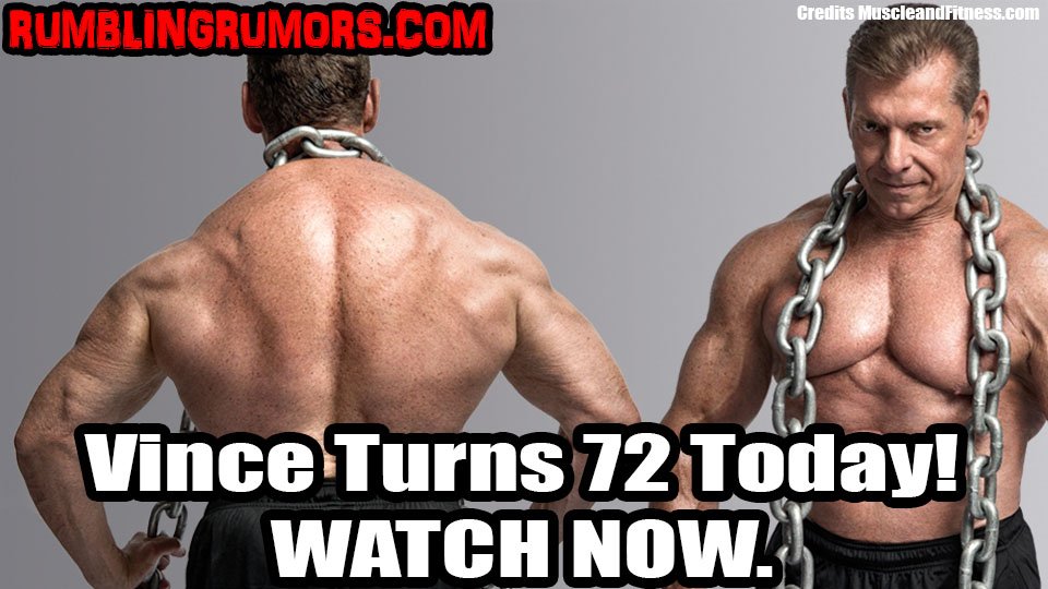 Happy Birthday Vince McMahon!      