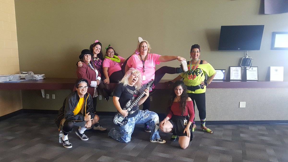 Totally 80s!!!! ✌🤘🖖 #vhsstaffgotspirit