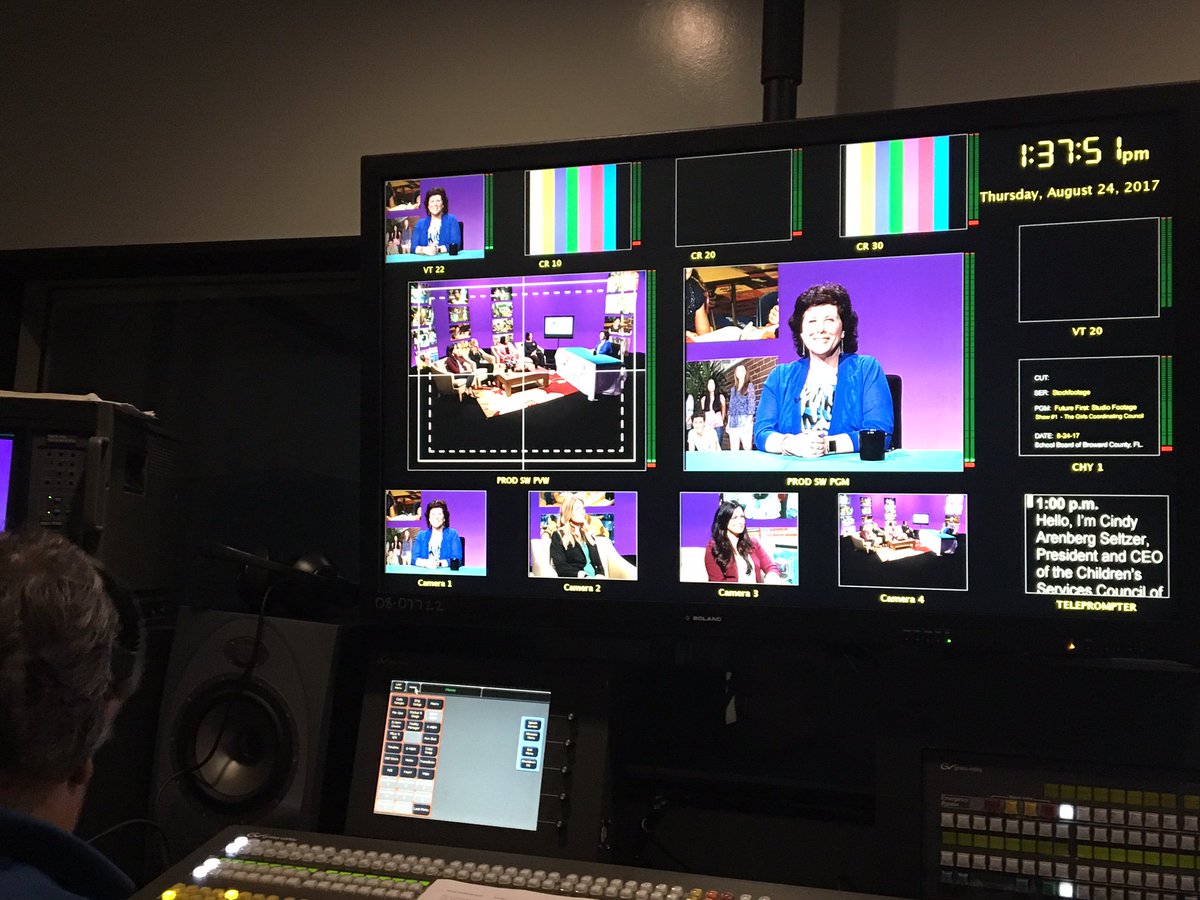 CSCBroward's tweet photo. πΊ @Cindycscbroward enjoyed talking about the Girls Coordinating Council during a taping of #CSCfuturefirst today! Airing soon. https://t.co/9nADHNozj9