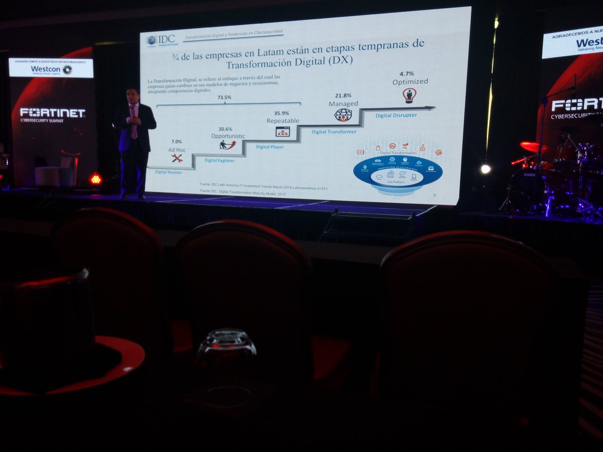 rotche06's tweet photo. #FCS17 Tendencias en Ciberseguridad IDC #fortinet https://t.co/2Yu4rcZl8F