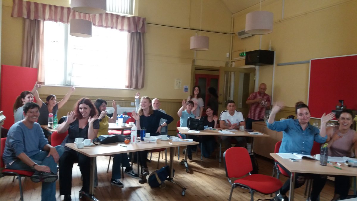 STACSPBS's tweet image. Personal safety course with Roundabout staff in sunny Sheffield. Many thanks to all for a great day.