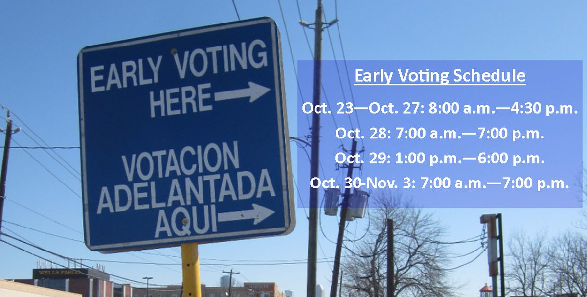 HarrisVotes's tweet photo. Didn't make it to Early Voting polls this week? Check out our schedule for this weekend! #Election2017 #HarrisVotes https://t.co/g8eucl4493