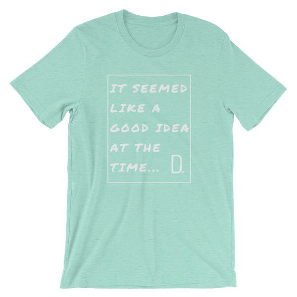 DlSCOVERAPPAREL's tweet photo. A slogan to live by. 

Available now in all kinds of crazy colours for 23.99!

https://t.co/eEqbCuD2QR https://t.co/rELEoYZiZh