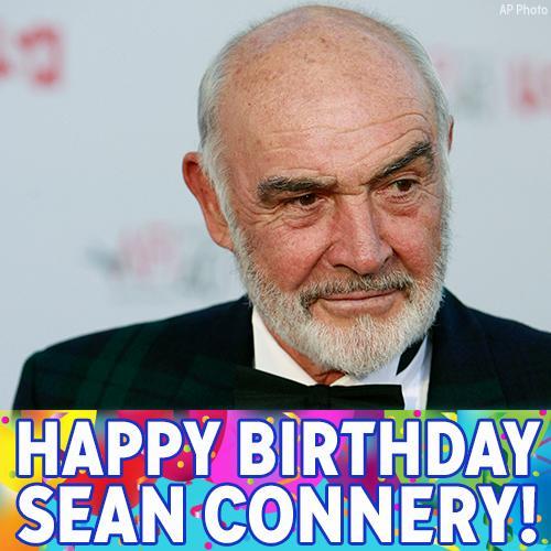 Happy birthday to the original James Bond, Sean Connery! 
