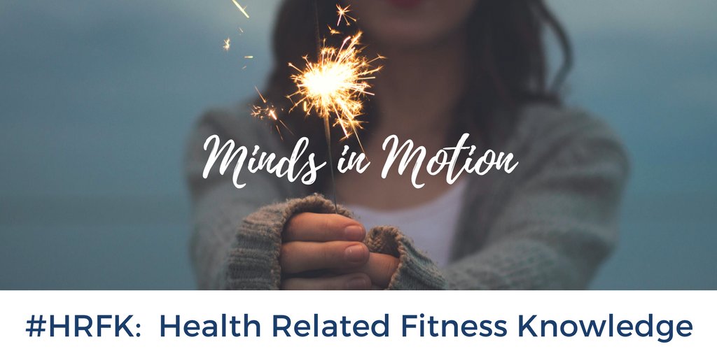 lemke's tweet photo. There is growing evidence that #HRFK plays a key role in physical activity and fitness. To move the body, one must first move the mind. https://t.co/RoRZgdS0d7