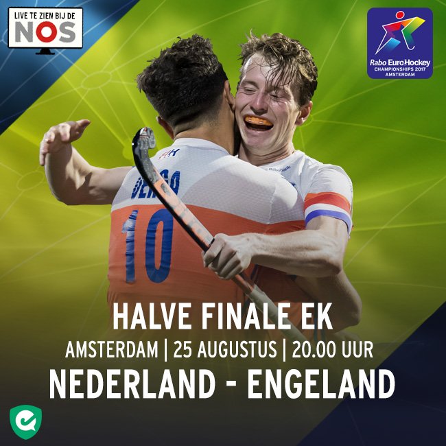 MATCHDAY!

Vandaag gaan de Oranje Heren op jacht naar een plek in de finale van het EK. #nedeng #ehc2017