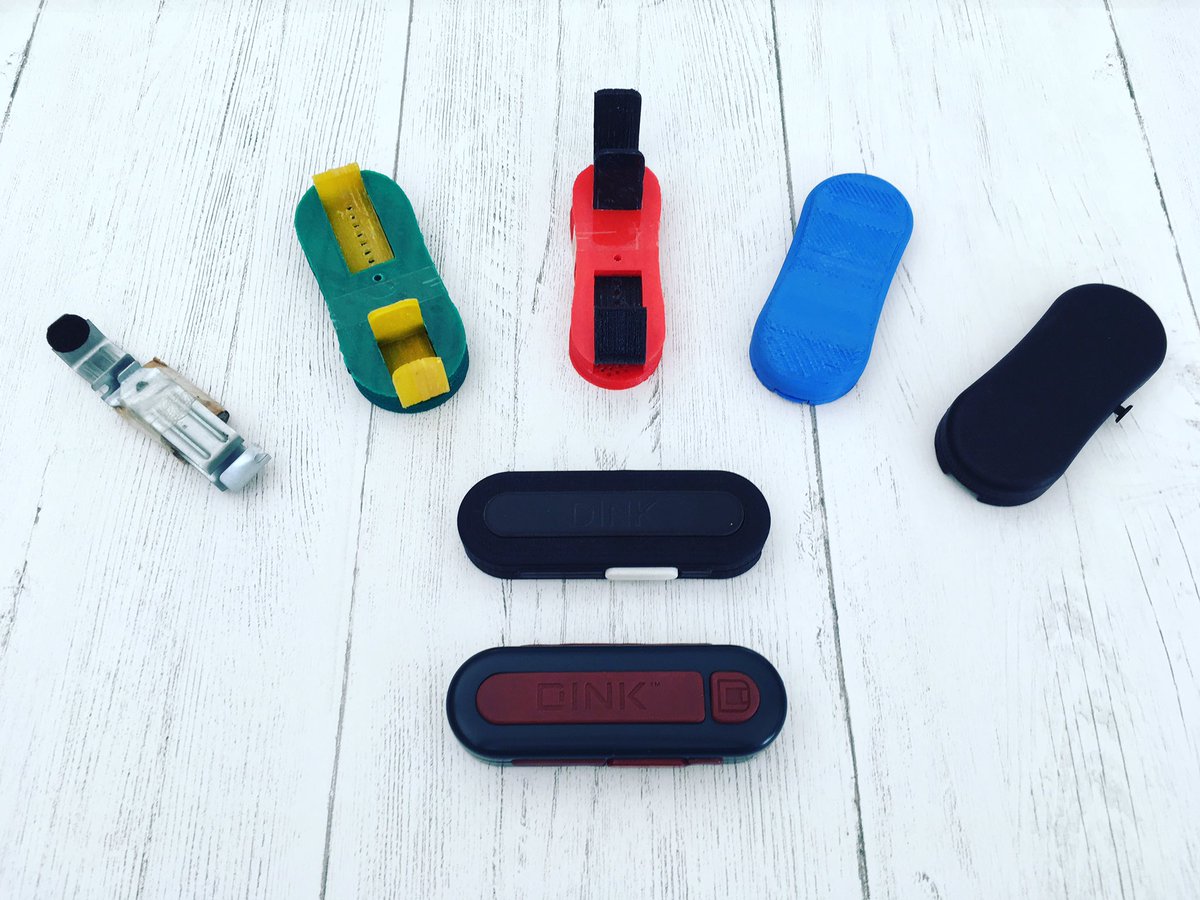 dink_it's tweet photo. DINK™ 
Dink versions.
#progress #invent https://t.co/O4SJf9q46s