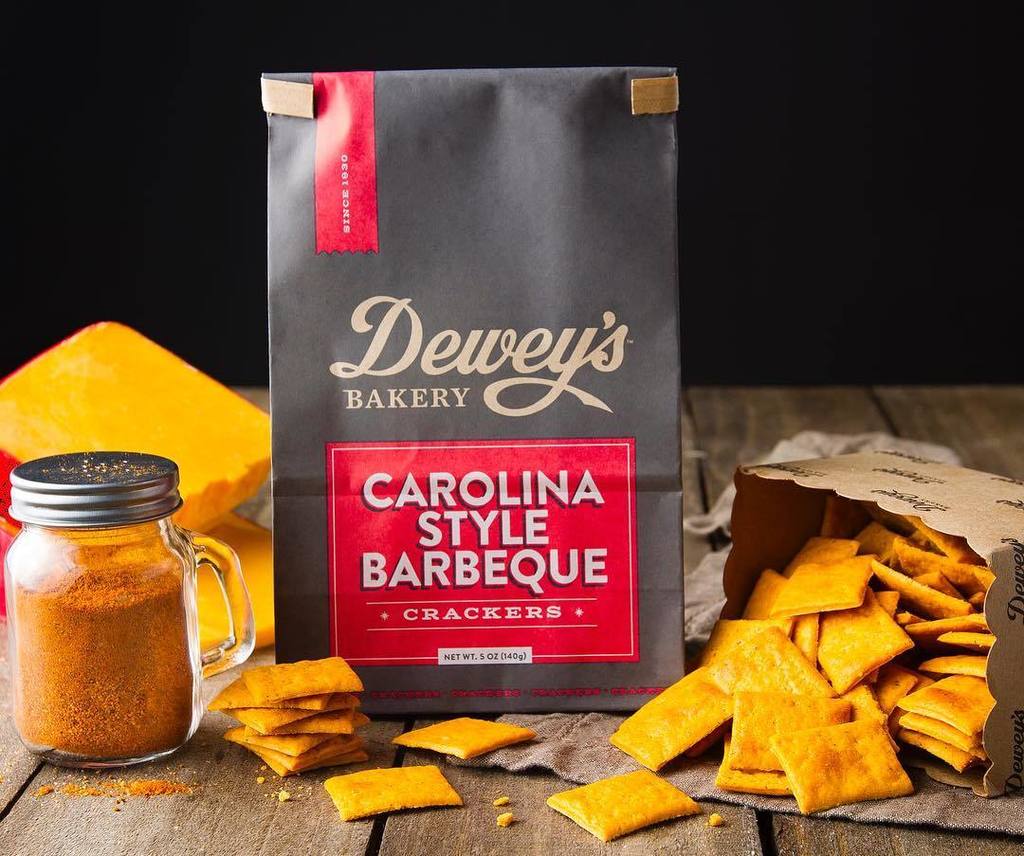 SalemBaking's tweet photo. We can't get enough of these Carolina Barbecue crackers from our parent company @deweysbakery! Every bite is packed with aged sharp Cheddar… https://t.co/y54Xsbe3SJ
