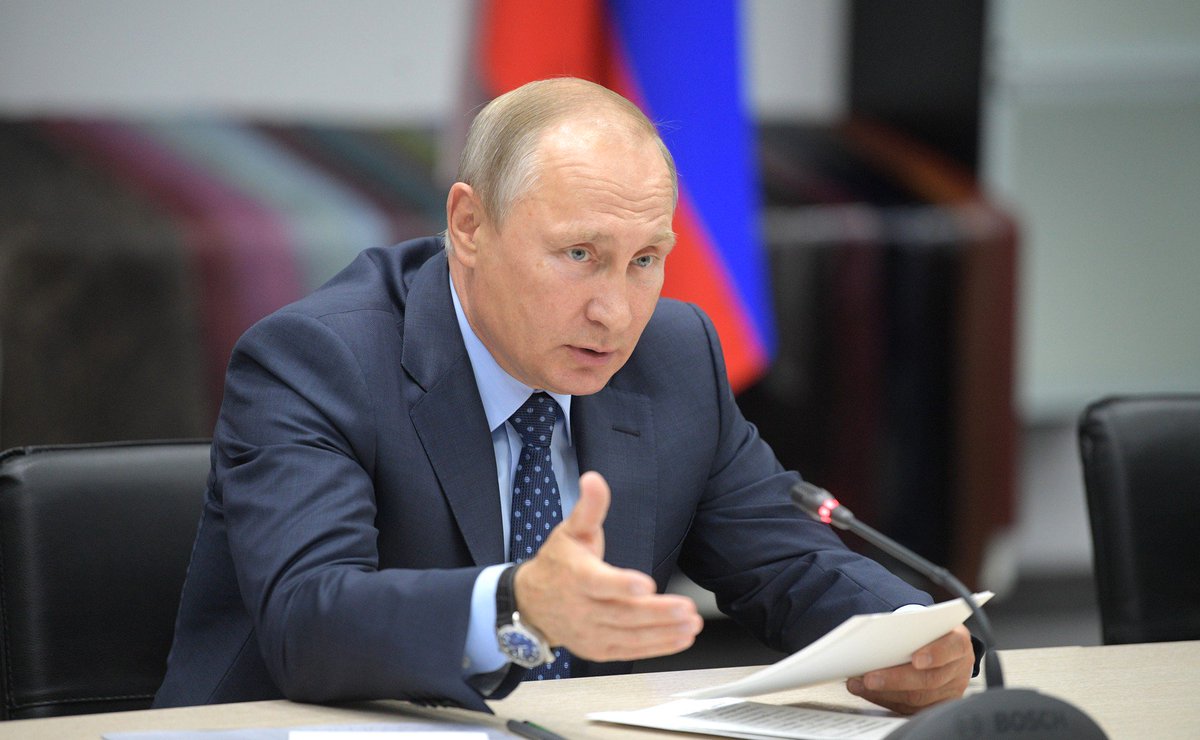 Ryazan1095's tweet photo. Today in #Ryazan Vladimir #Putin held a meeting on measures to develop #Russia’s  light industry sector &amp; efforts to fight counterfeit goods https://t.co/hj4RZx8hT1