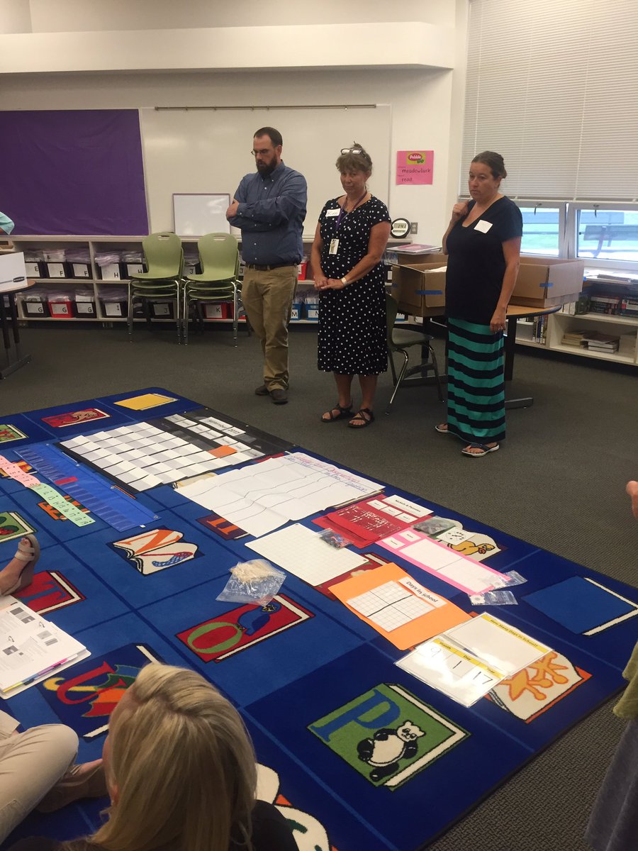 rachelmarker's tweet photo. Ts digging into elements of Number Corner and teaching each other. #bridgesmath #BSD7chat #LOlearns #IRlearns #MLlearns #EDlearns https://t.co/0PzZivj4hB