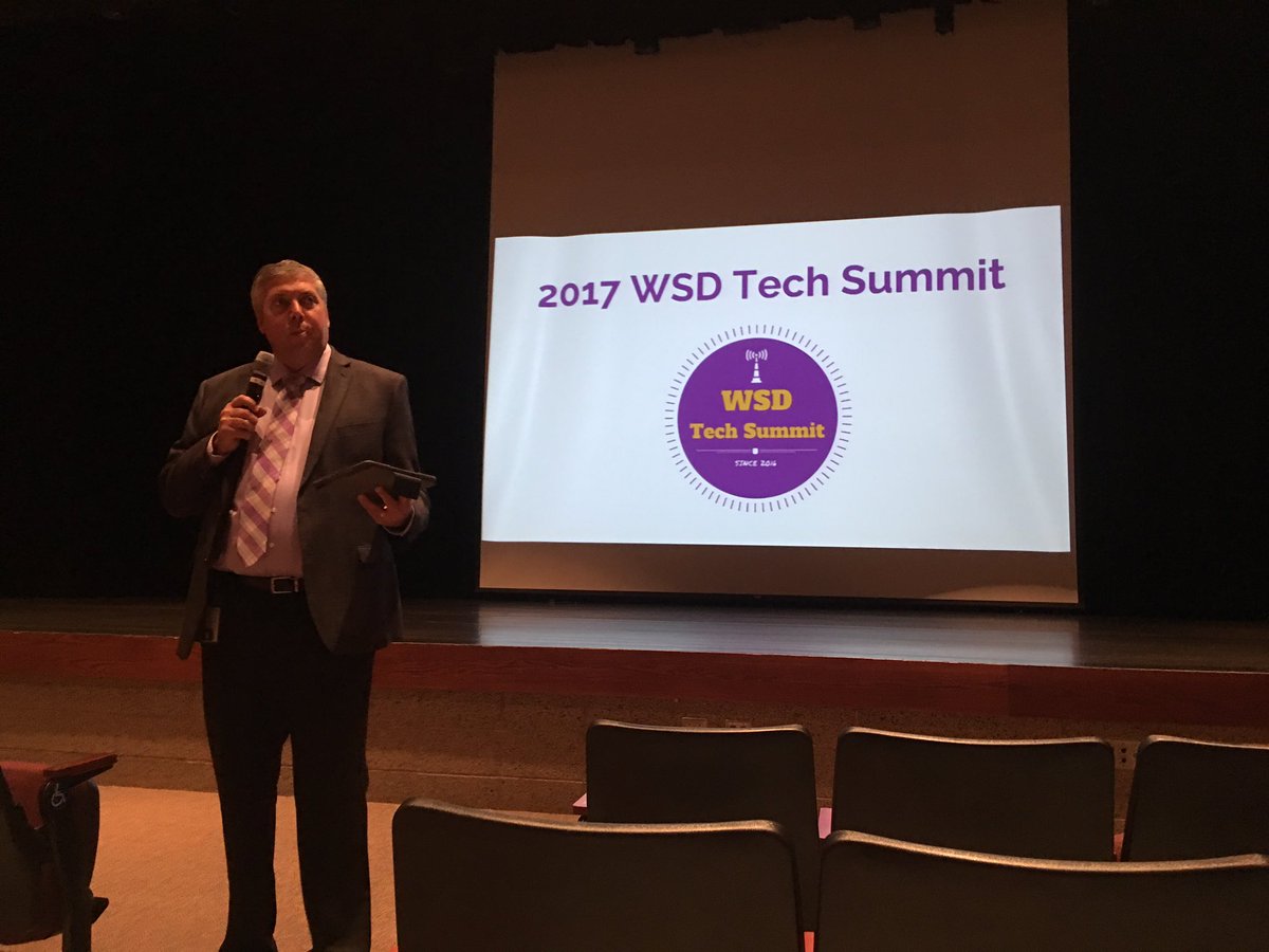 BauerTrish's tweet photo. Thank you to all of the presenters and the tech team for the hard work.  #WSDTechSummit #Success #Teach4Me #WisconsinTechnologyInitiative https://t.co/1UavYgoXmx