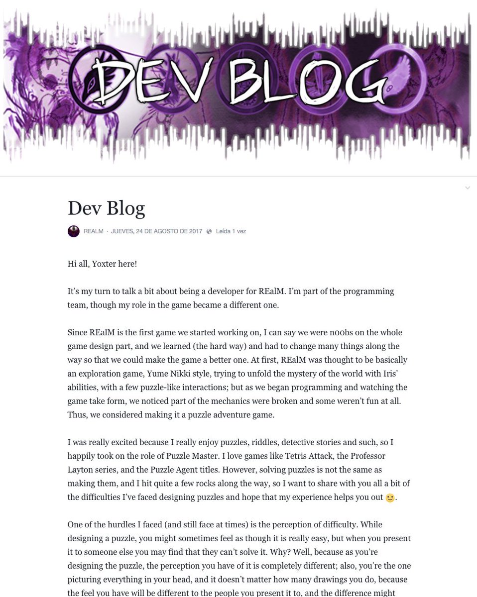 Our Dev Blog is back, now with our puzzle master Yox! 📜🎮#DevBlog #IndieGame #gamedev #Puzzle #indiedev bit.ly/2g93aDa