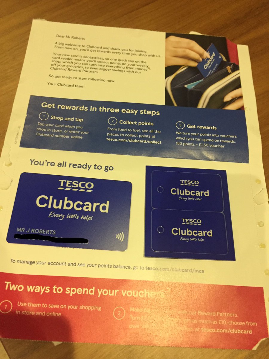 JeremyRob's tweet image. Been a @sainsburys customer for many years. But feel I have to make the change. This arrived today. @Tesco