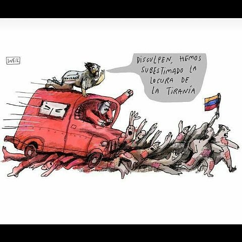 La mejor caricatura que he visto. EL CHAVISMO Y LA MUD EN EL MISMO LUGAR, EN POSICIONES DISTINTAS,  PERO AMBOS EN CONTRA DEL PUEBLO