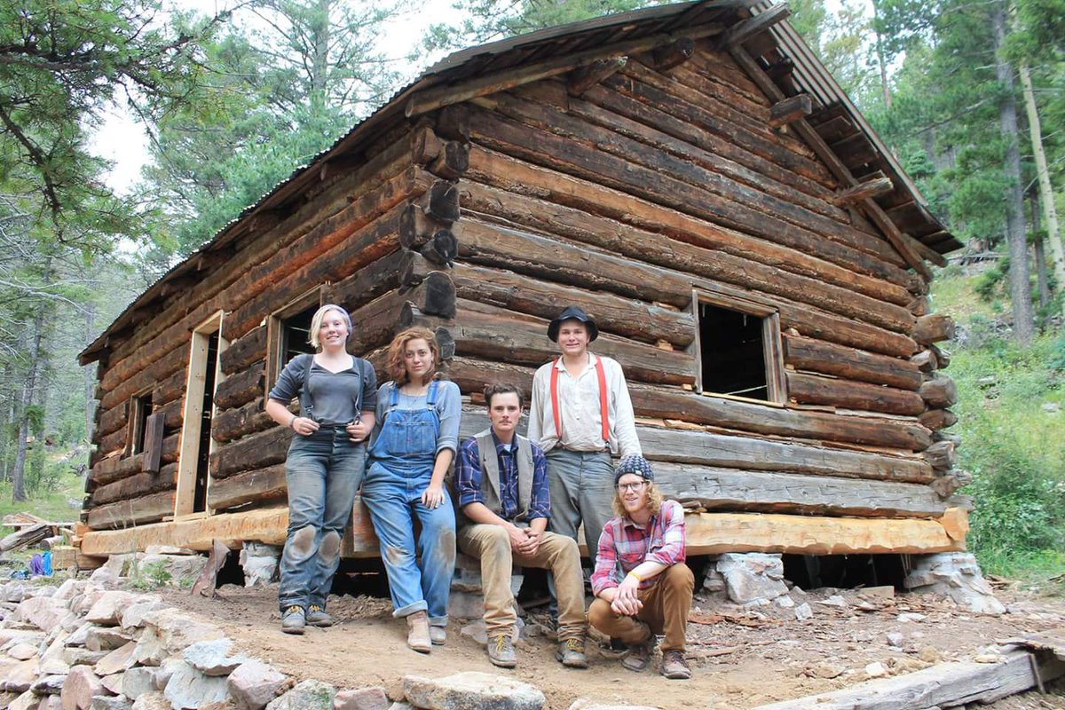 dollie_oneill's tweet photo. Congrats to the 2017 Cabin Restoration Staff for the full restoration at Cyphers Mine! @philstaff #Philstaff https://t.co/vFFwgQFQfX