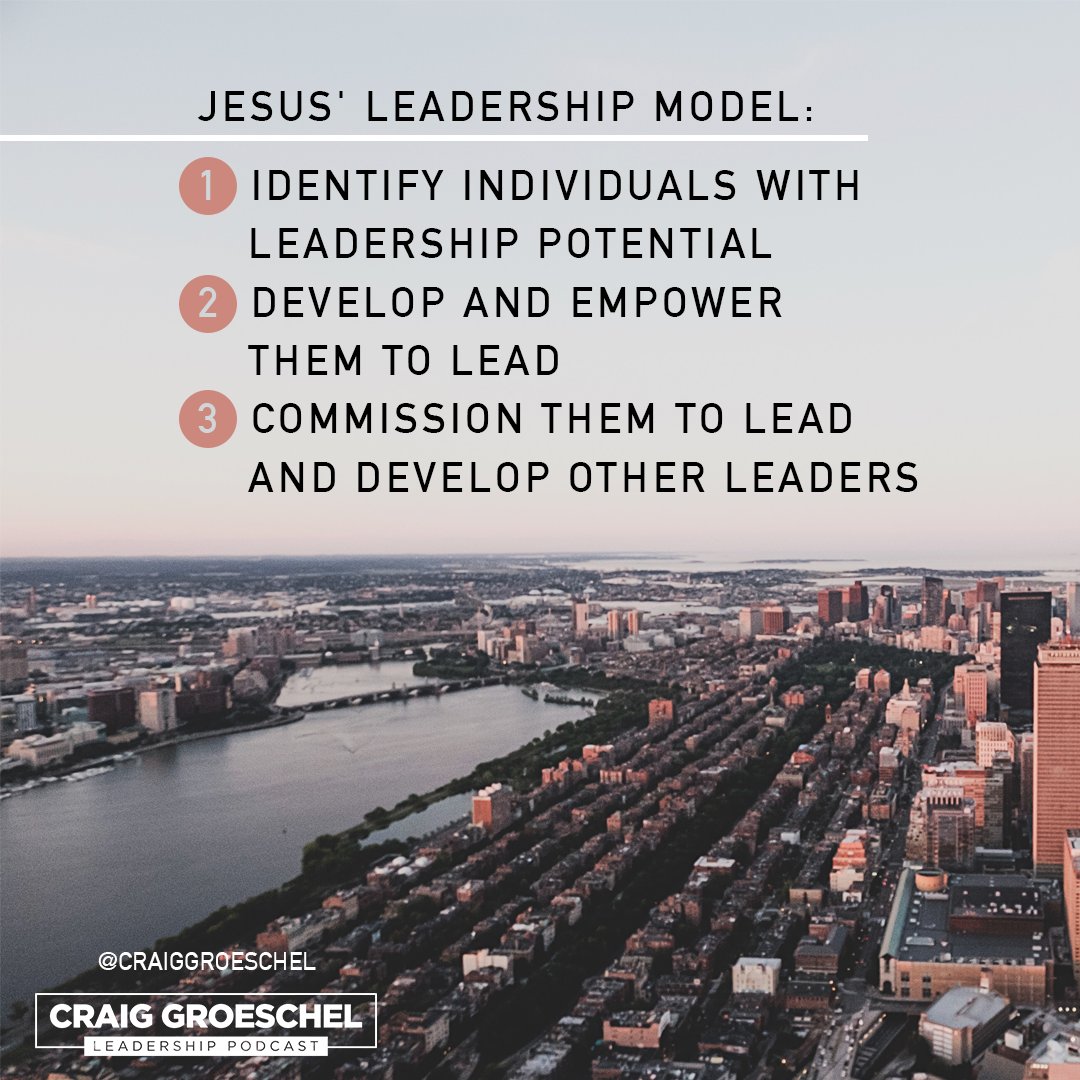 craiggroeschel's tweet image. Jesus identified 12 leaders, spent 3 years developing &amp;amp; empowering them, then challenged them to make other disciples.