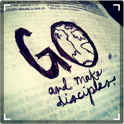 voiceandhands's tweet image. Jesus said 'Go'.  #matthew2819