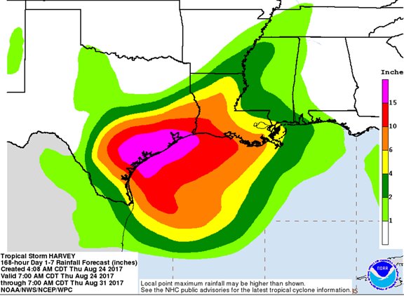 BarrierForce (@barrierforce) on Twitter photo NOAA is predicting massive rain totals with Hurricane Harvey. <a href="/BarrierForce/">BarrierForce</a> is contacting municipalities in TX & LA offering flood barriers NOAA is predicting massive rain totals with Hurricane Harvey. <a href="/BarrierForce/">BarrierForce</a> is contacting municipalities in TX & LA offering flood barriers