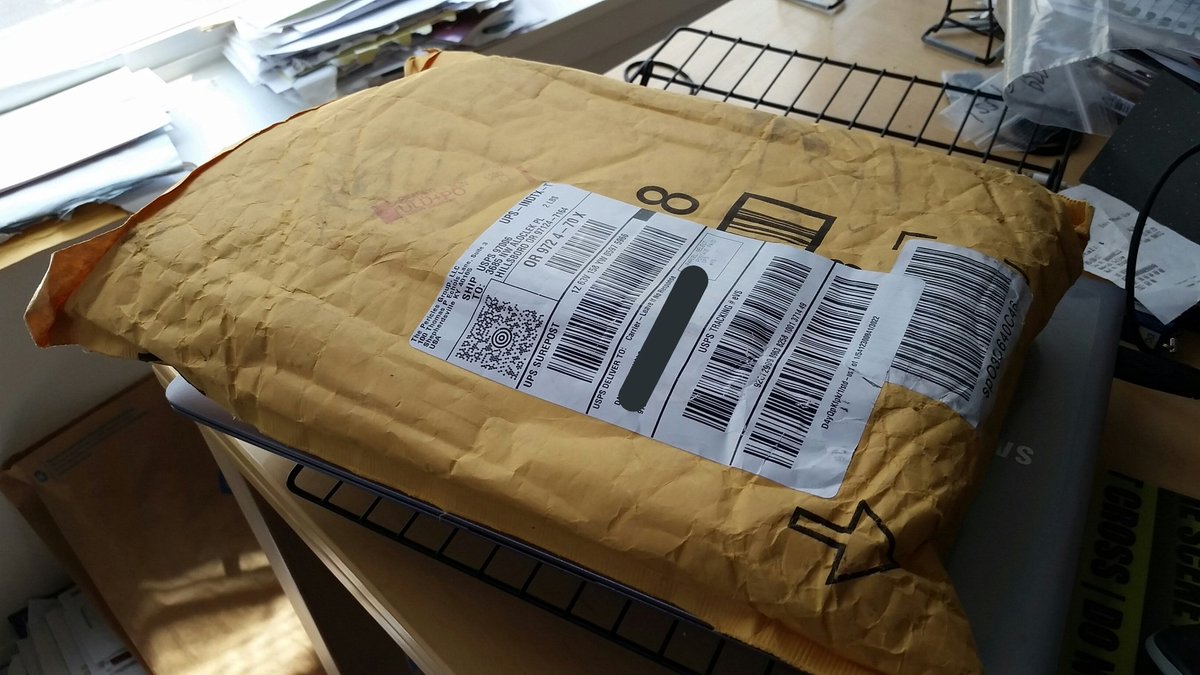 CohortVIIIGames's tweet photo. So #UnderlingsOfUnderwing finally arrived today. Package was a bit beat up but no apparent damage to the game! @kballestrini @AlishaVolkman https://t.co/sMJnLdAcLR