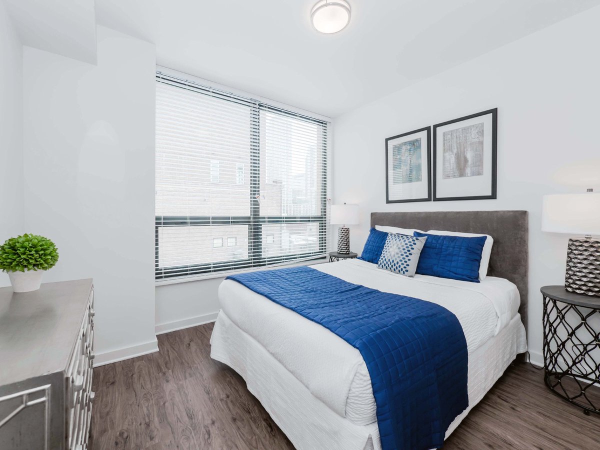 Urban Bedroom Bliss, only at goo.gl/qXNBX3

#chicago #rivernorth #luxuryliving #chicagobound #nestseekers #windycity