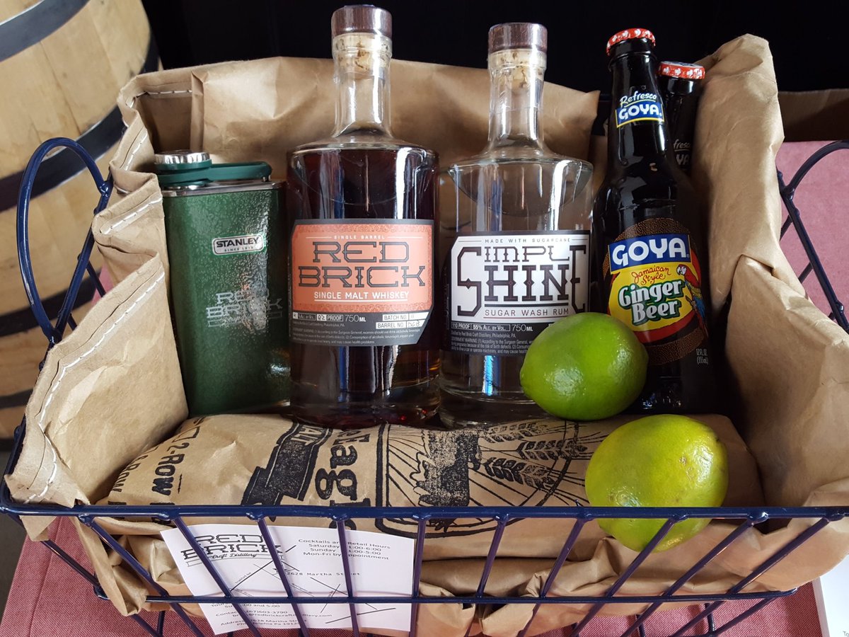redbrickwhiskey's tweet photo. Come win this basket @PHLSpiritsWeek https://t.co/9s9R7gaUvu