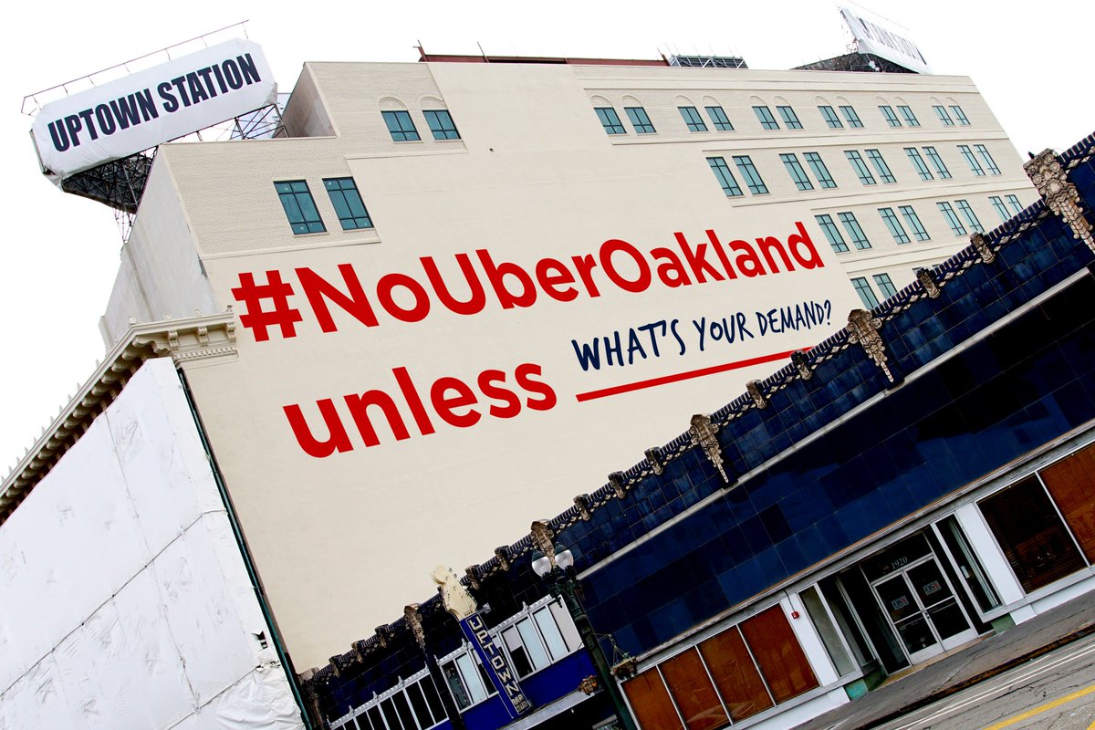 Greenlining's tweet photo. Can Uber make itself welcome in #Oakland? 

Help us fill in the blank! #NoUberOakland unless... (quote/reply this tweet) https://t.co/USMPgfBDj0