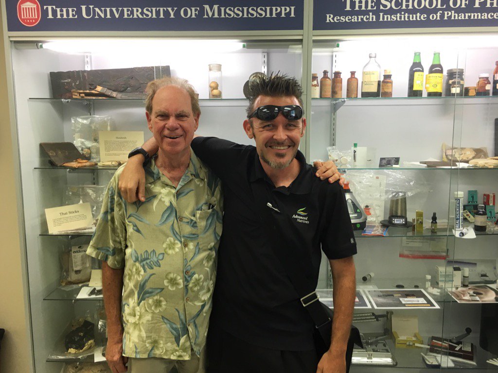 AN4Eljay's tweet photo. With ed rosenthal at university of Mississippi. I have peaked, all down hill from here. lol https://t.co/Wvb2YVGUy1