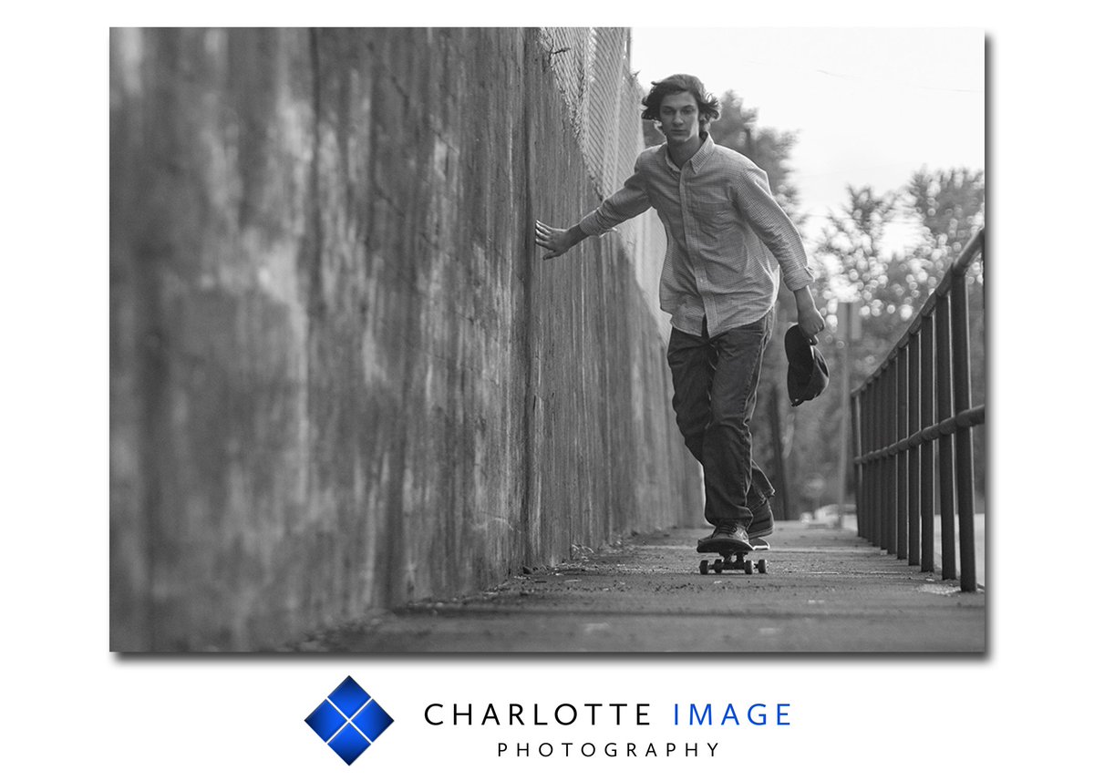 A senior at Fort Mill High School, Hunter had a unique idea for his portrait this year. #seniorportraits #represent