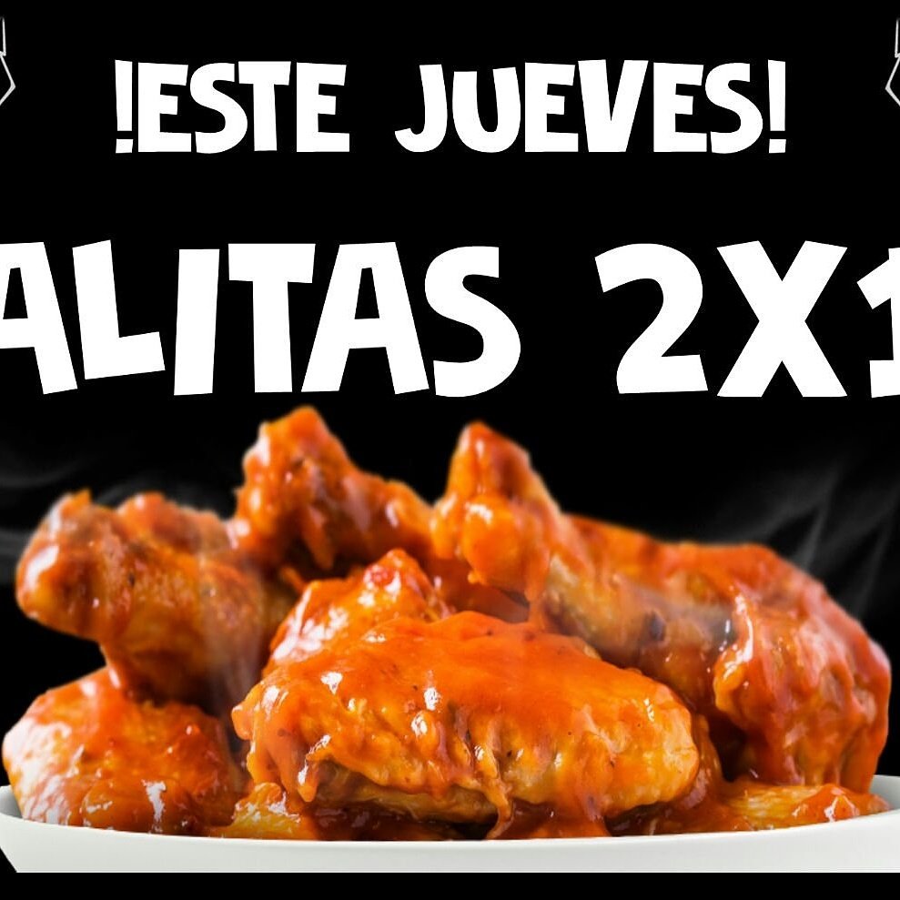 Mmm jueves de alitas 2x1