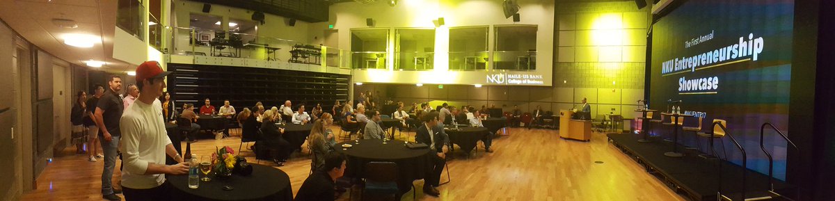 David Willbrand getting things started off at <a href="/nkuedu/">Northern Kentucky University</a> First Annual Entrepreneurship Showcase #NKUENTP2017