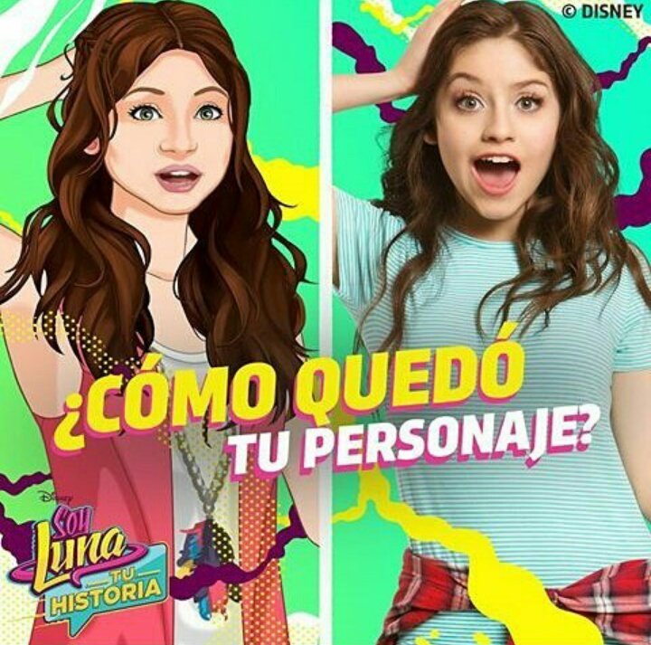 SoyLunaFans's tweet photo. ¿Como quedó tu personaje? #SoyLunaTuHistoria #SoyLuna @karolsevilla @DisneyChannelLA https://t.co/RJmUTYE3cL