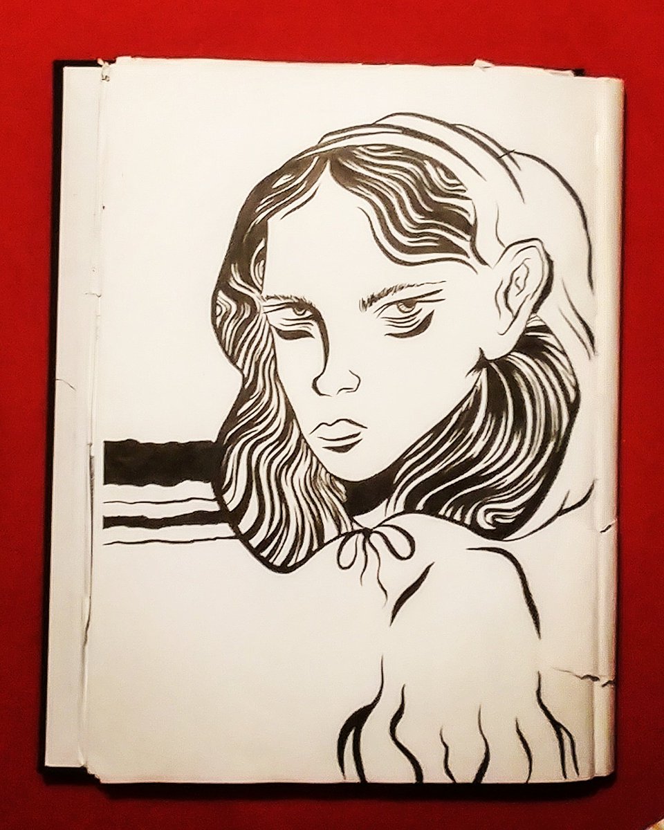 nomara_art's tweet photo. Found an old fairytale book of mine and felt inspired, i hope you like it! 

#doodle #littleredridinghood #littleredcap  #fantasy https://t.co/QHuXSE3WnV