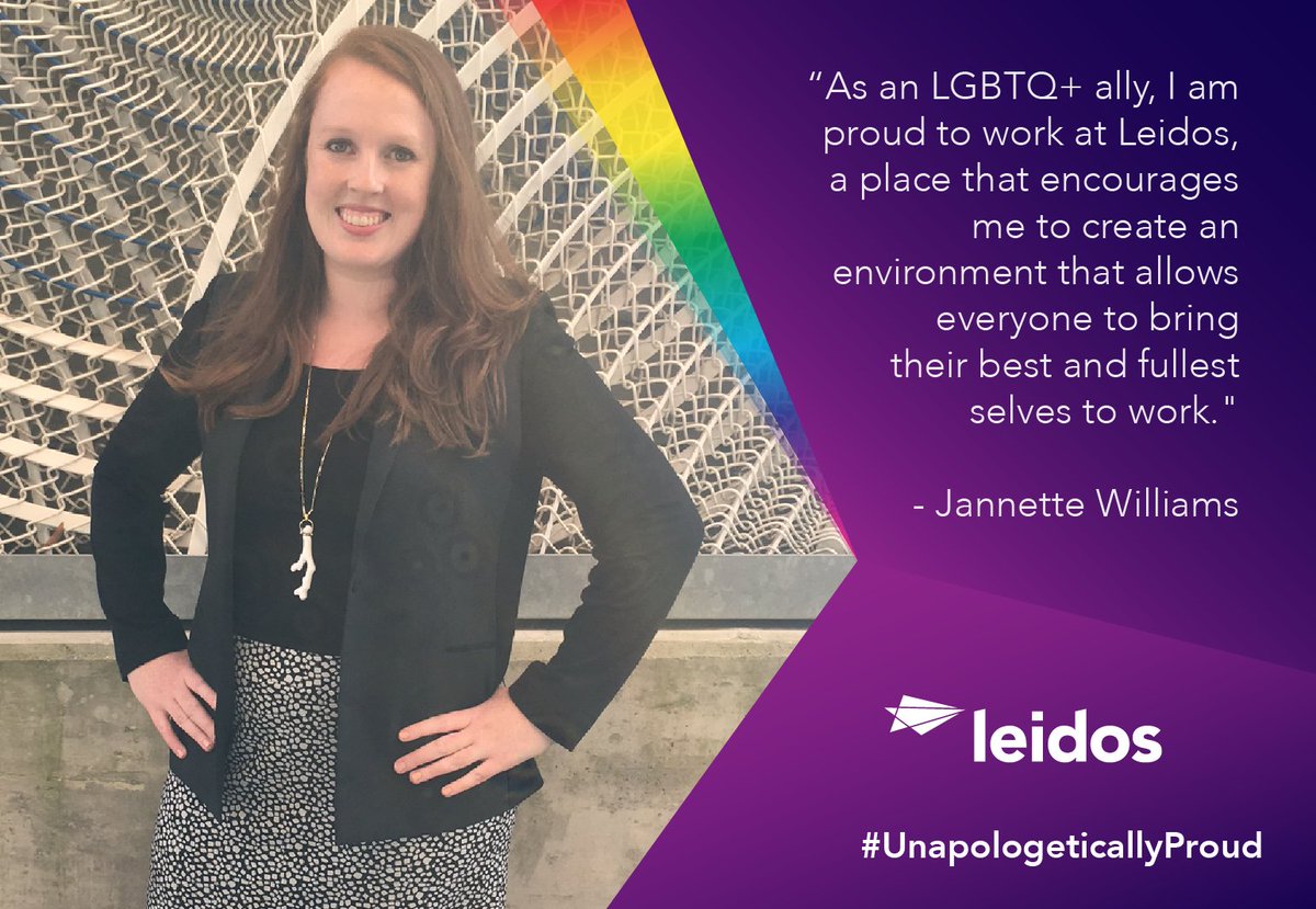 LeidosInc's tweet photo. #TBT to our #TeamLeidos 💜 colleagues who were #UnapologeticallyProud at #DCPride2017 @CapitalPrideDC 🌈🌈 https://t.co/FHkGdaFhqF