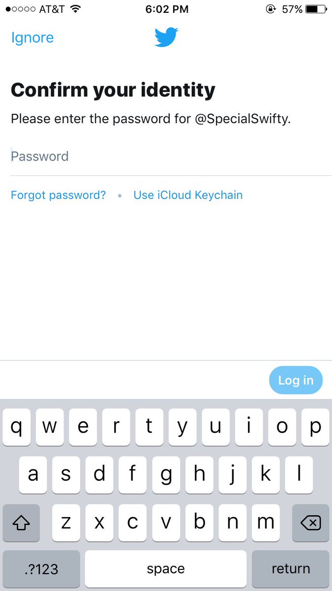 oliviaacrouch's tweet photo. @Twitter This is all that shows when i click on the app. SpecialSwifty was my prev @ but i changed it to this. ITS THE SAME ACCOUNT @Twitter https://t.co/owD8SJrKAc