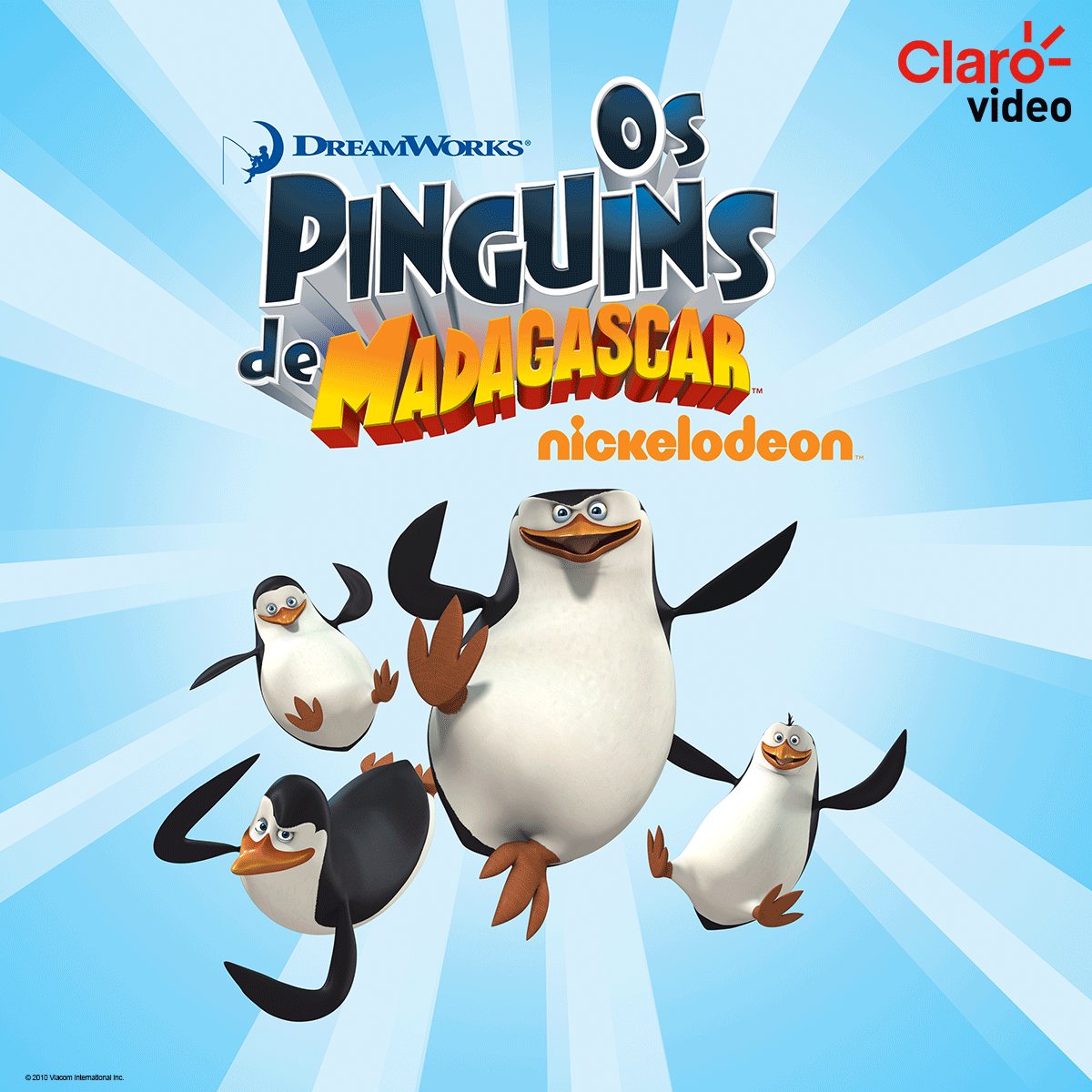 São 80 episódios dos Pinguins de Madagascar para curtir gigante com toda família! clarovideo.com/brasil/vcard/h…