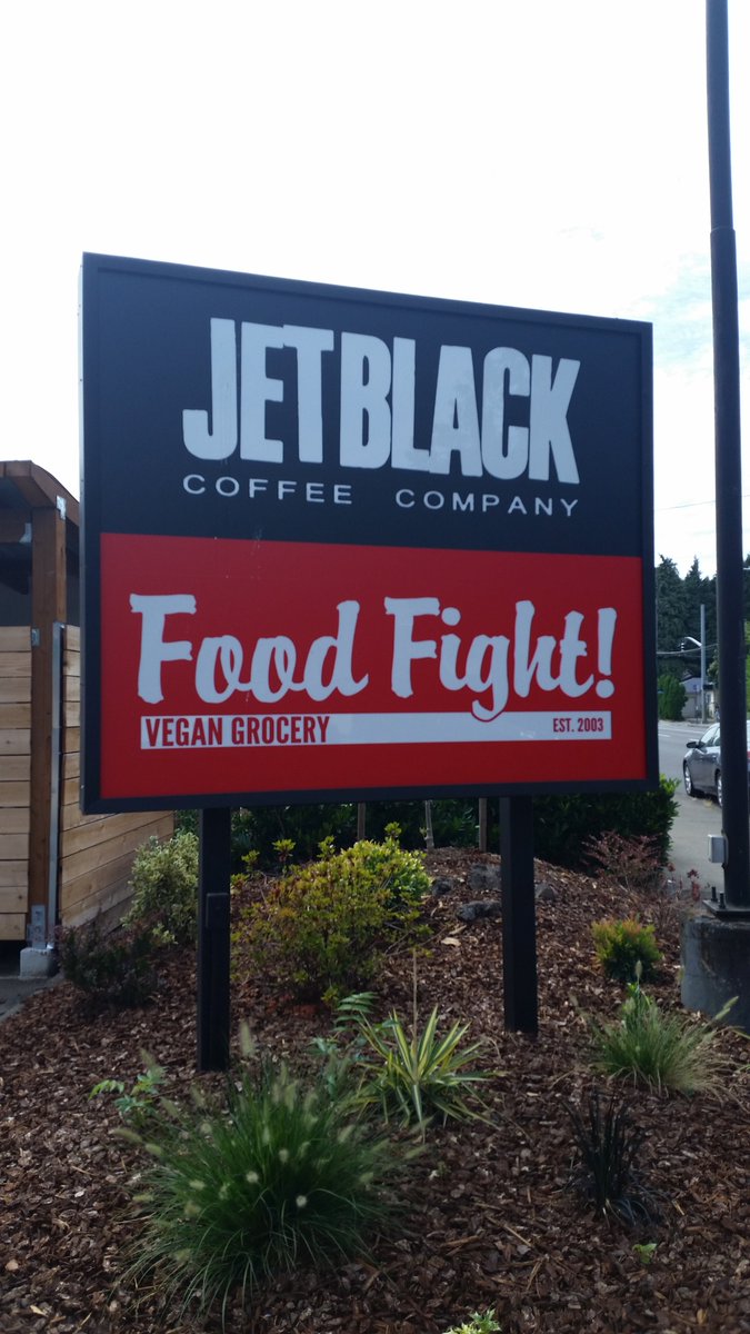 Have you checked out our new all #vegan food truck at 11155 NE Halsey, next to <a href="/ffgrocery/">Food Fight</a> &amp; Jet Black, yet?? Open until 8pm!