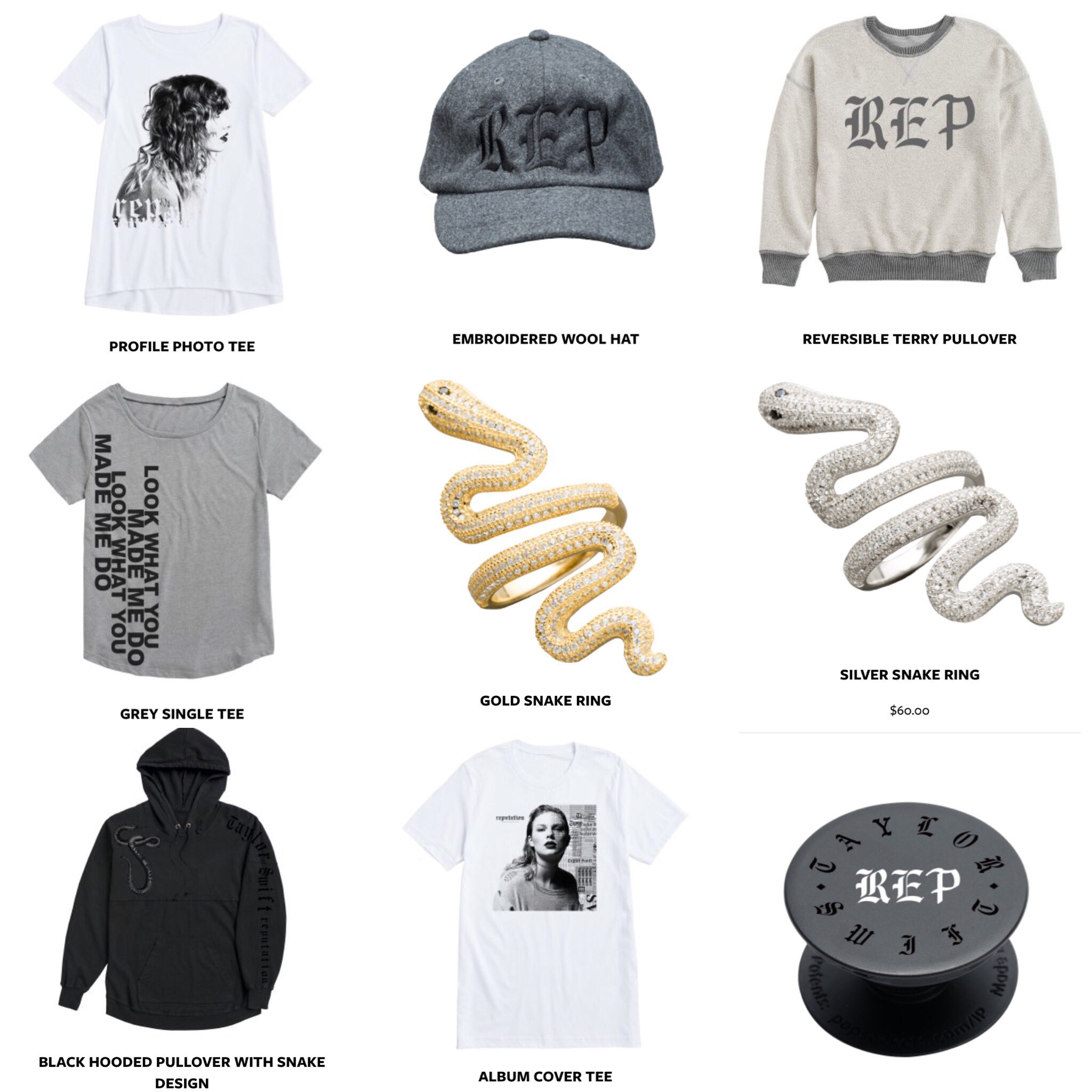 Taylor Swift News 🤍 on X: #ReputationERA MERCH Store:    / X