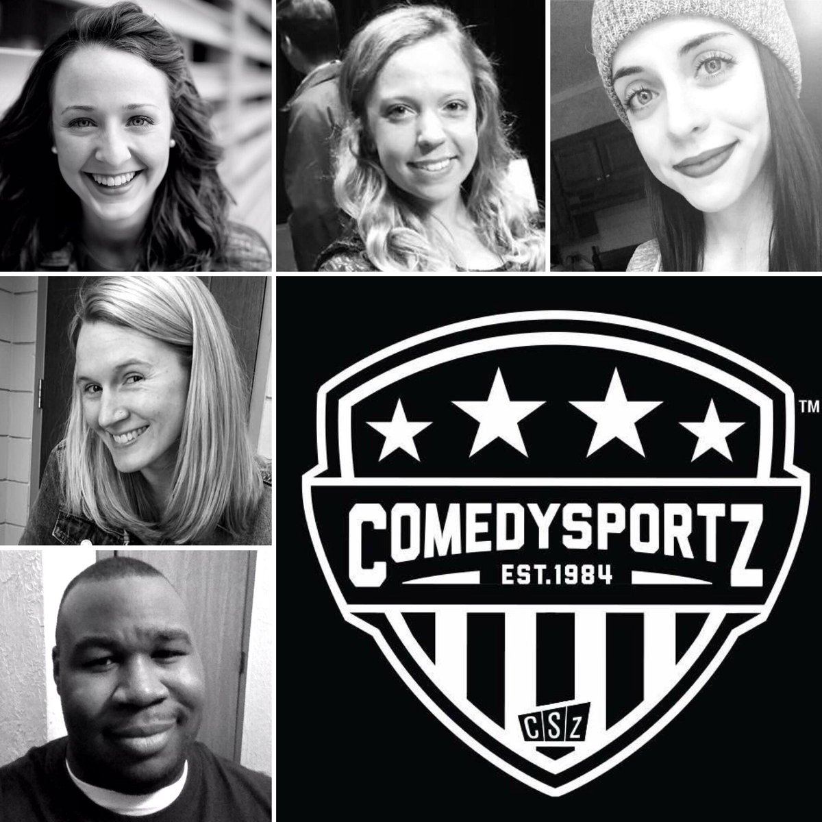 Congrats to our Class of 2017 rookies for making the main roster! Catch Amelia, Rachael, Emma, Jen, &amp; Isaac at <a href="/EstablishmentQC/">The Establishment</a> soon! #cszqc