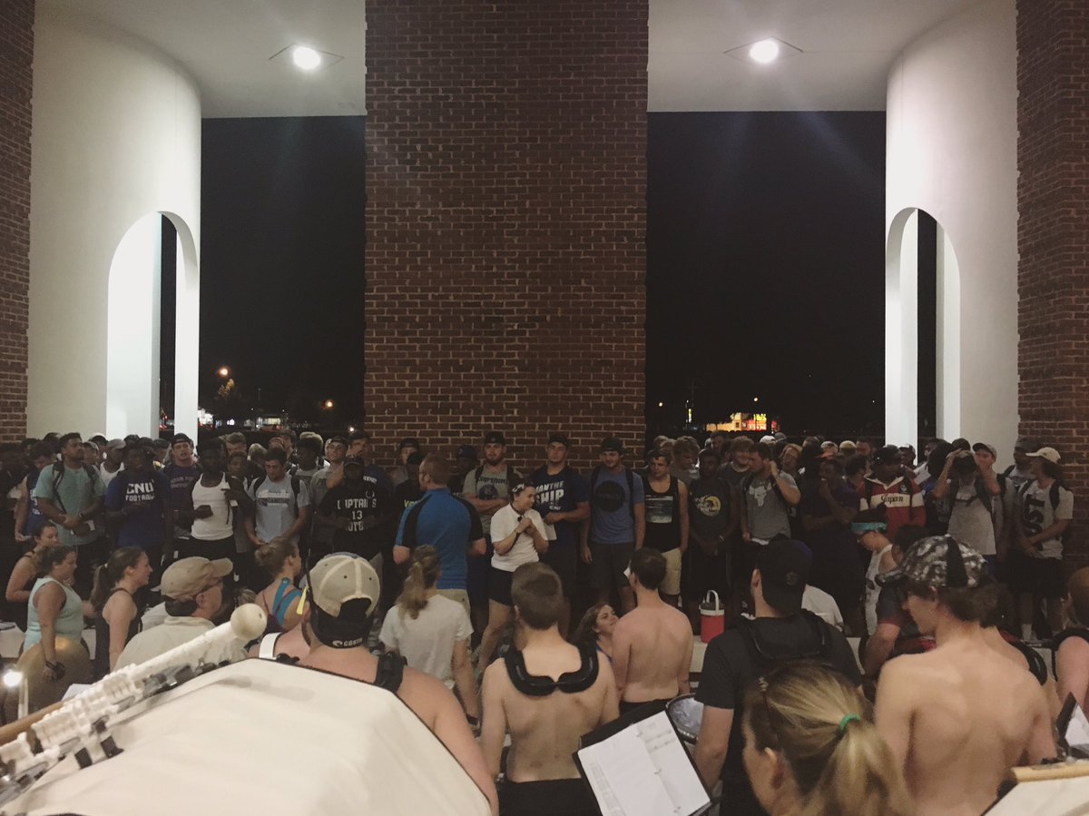 cnumarchingband's tweet photo. We have the BEST football team https://t.co/5qQ5Uf9YTm