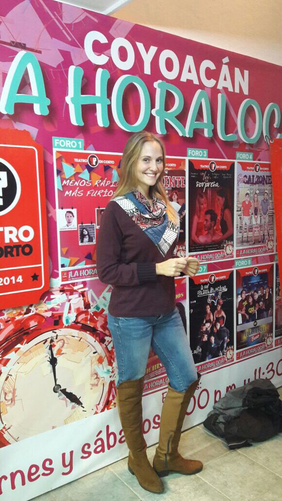 Gracias Carolina por acompañarnos esta noche en el arranque de la temporada 9 en #Coyoacan